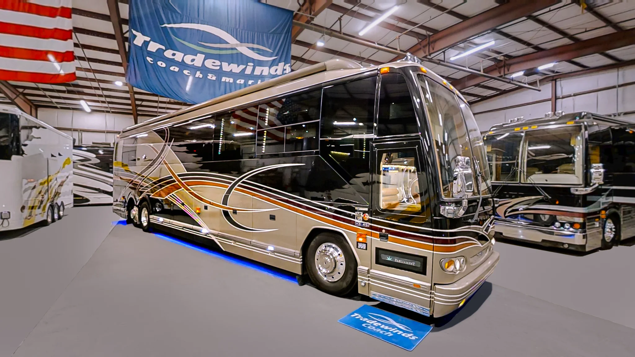 2004 Prevost Parliament H3-45 Double Slide For Sale | Tradewinds Coach